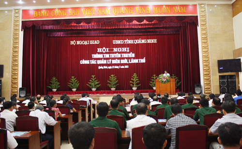 ເພີ່ມທະວີການໂຄສະນາ ກ່ຽວກັບການຄຸ້ມຄອງ ເຂດຊາຍແດນ, ອະທິປະໄຕຜືນແຜ່ນດິນ